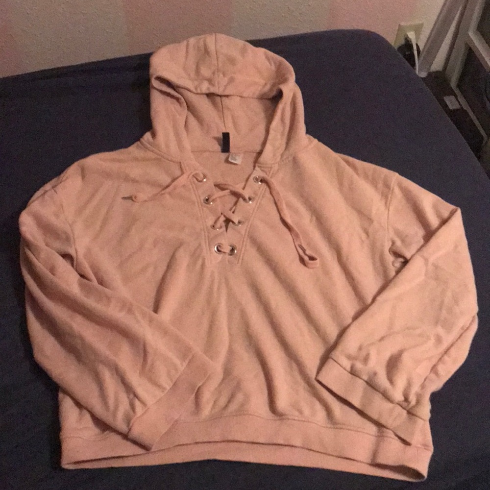 Oversized Hooded Top